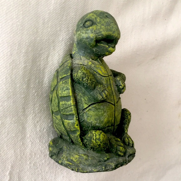 Hand made clay Turtle Figure - Picture 10 of 10